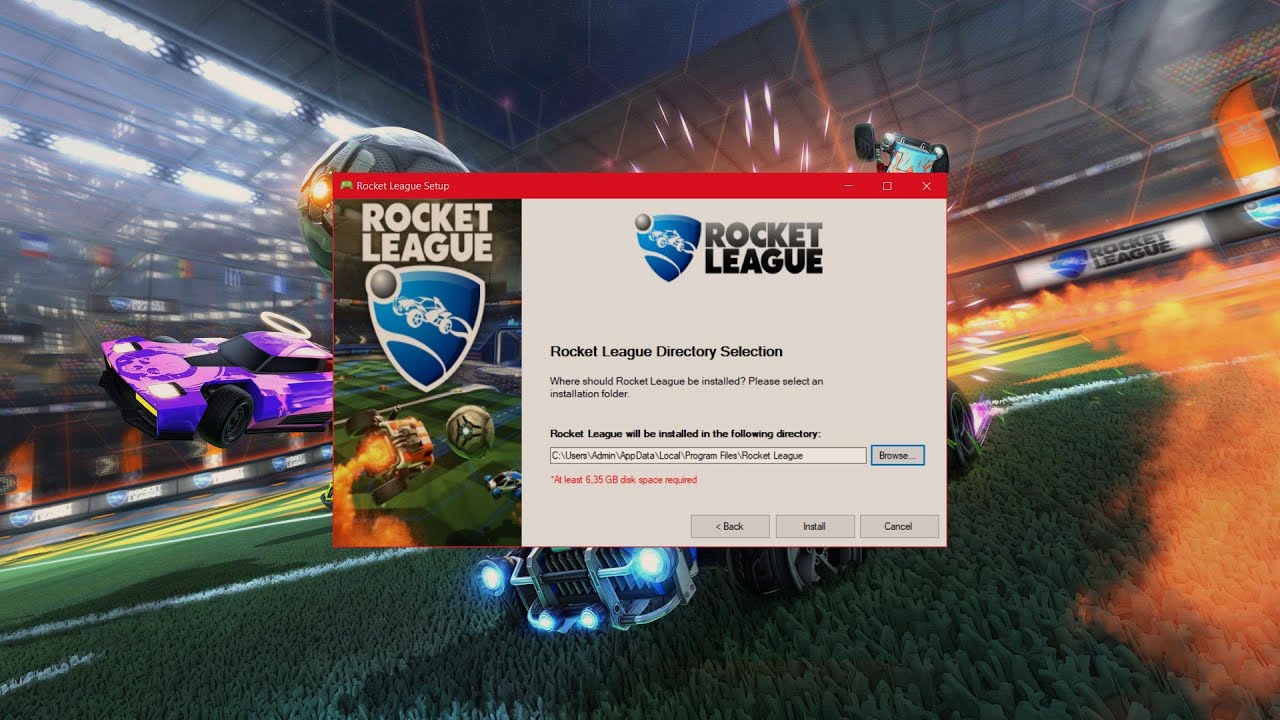 rocket league download mac